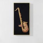 JAZZ RIFF - 3D SAXOPHONE WALL SCULPTURE ART