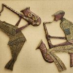THE SPIRIT OF JAZZ 3D WALL SCULPTURE