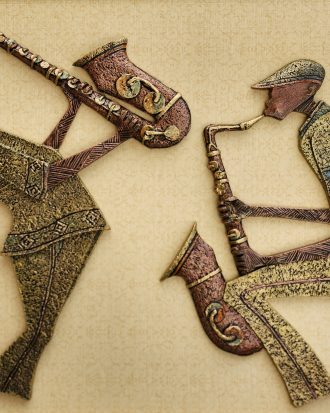 THE SPIRIT OF JAZZ 3D WALL SCULPTURE