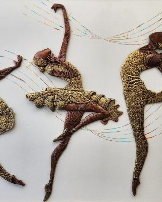 SYMPHONY OF MOTION – 3D WALL SCULPTURE ART