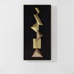 GEOMETRIC 3D WALL SCULPTURE