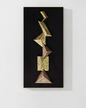 GEOMETRIC 3D WALL SCULPTURE