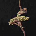 GRACE IN MOTION 3D BALLERINA WALL SCULPTURE ART