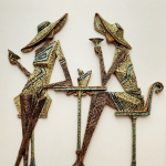 BETWEEN SIPS 3D WALL SCULPTURE ART