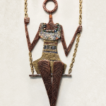 GIRL ON THE SWING 3D WALL SCULPTURE