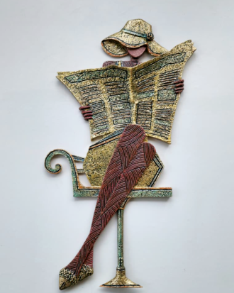 PAGE TURNER 3D WALL SCULPTURE ART II