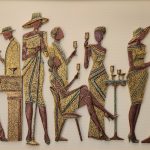 THE COCKTAIL SOIREE 3D RELIEF SCULPTURE WALL ART