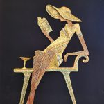 THE LITERARY MUSE 3D WALL SCULPTURE ART