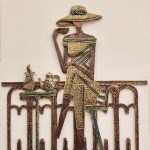 TEA WITH A VIEW 3D WALL SCULPTURE ART